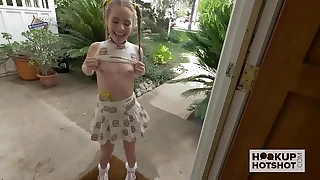 Teensy-weensy Teen Meets Up With Supplicant From The Internet